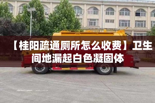 【桂阳疏通厕所怎么收费】卫生间地漏起白色凝固体