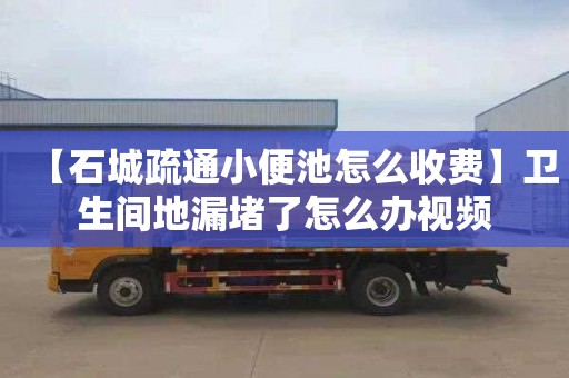 【石城疏通小便池怎么收费】卫生间地漏堵了怎么办视频