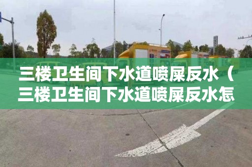 三楼卫生间下水道喷屎反水（三楼卫生间下水道喷屎反水怎么办）