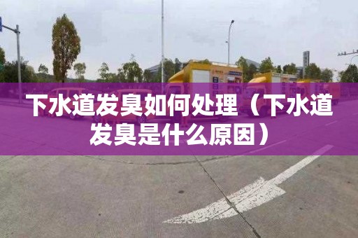 下水道发臭如何处理（下水道发臭是什么原因）