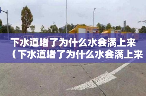 下水道堵了为什么水会满上来（下水道堵了为什么水会满上来呢）