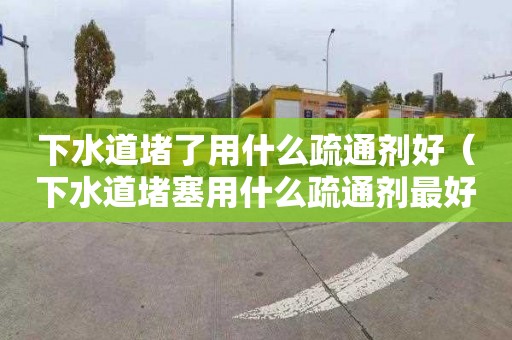 下水道堵了用什么疏通剂好（下水道堵塞用什么疏通剂最好）