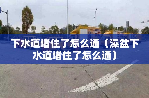 下水道堵住了怎么通（澡盆下水道堵住了怎么通）