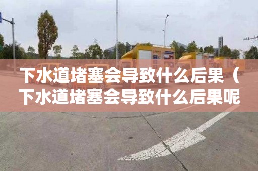 下水道堵塞会导致什么后果（下水道堵塞会导致什么后果呢）