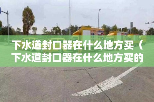 下水道封口器在什么地方买（下水道封口器在什么地方买的）