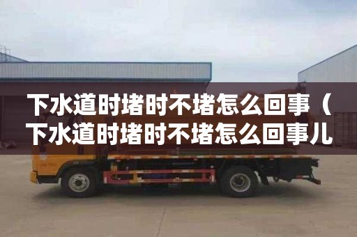 下水道时堵时不堵怎么回事（下水道时堵时不堵怎么回事儿）