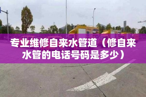 专业维修自来水管道（修自来水管的电话号码是多少）