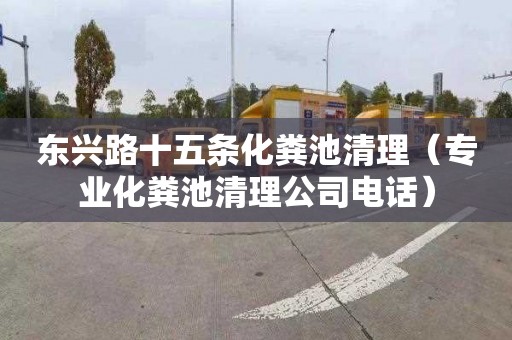 东兴路十五条化粪池清理（专业化粪池清理公司电话）