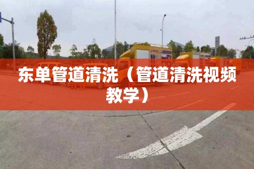 东单管道清洗（管道清洗视频教学）