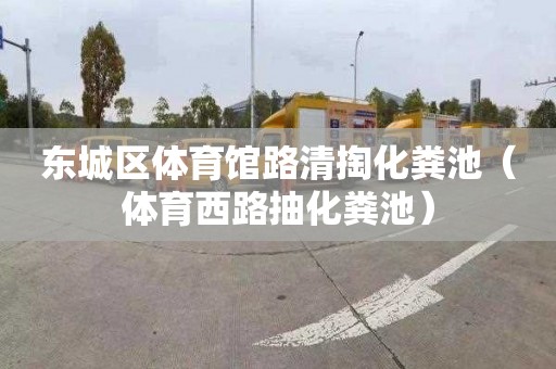 东城区体育馆路清掏化粪池（体育西路抽化粪池）