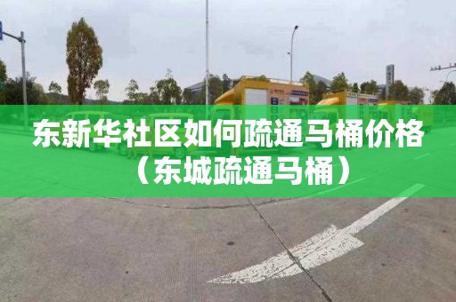 东新华社区如何疏通马桶价格（东城疏通马桶）