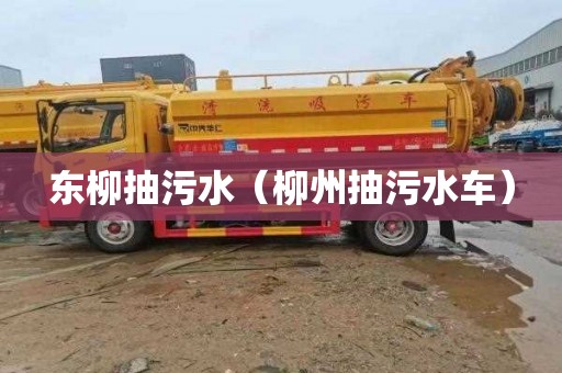 东柳抽污水（柳州抽污水车）