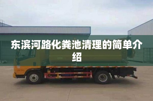 东滨河路化粪池清理的简单介绍