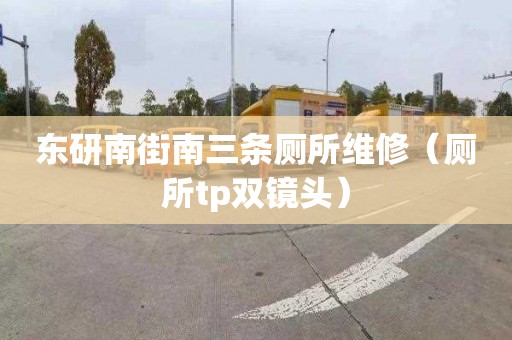 东研南街南三条厕所维修（厕所tp双镜头）