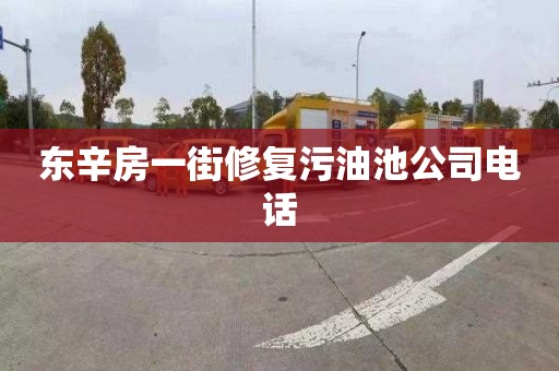 东辛房一街修复污油池公司电话