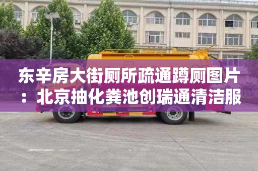 东辛房大街厕所疏通蹲厕图片：北京抽化粪池创瑞通清洁服务电话