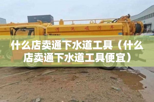 什么店卖通下水道工具（什么店卖通下水道工具便宜）