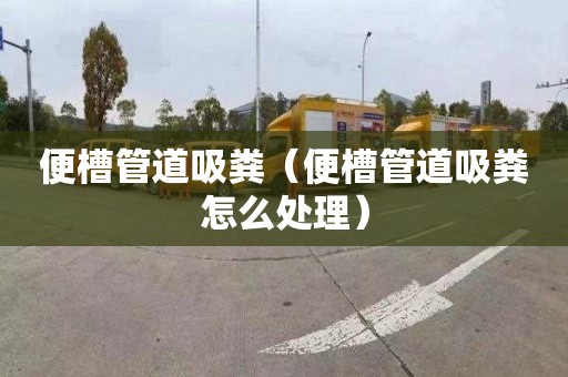 便槽管道吸粪（便槽管道吸粪怎么处理）