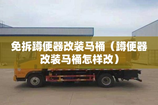 免拆蹲便器改装马桶（蹲便器改装马桶怎样改）