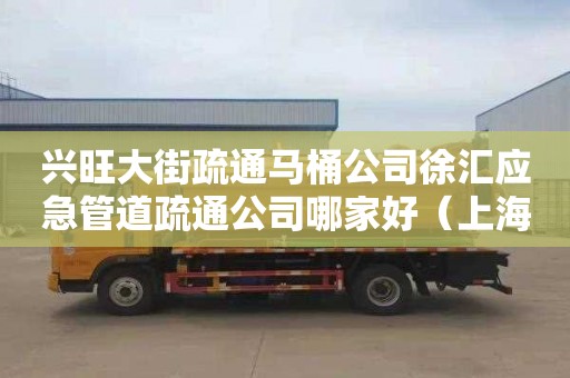 兴旺大街疏通马桶公司徐汇应急管道疏通公司哪家好（上海管道疏通公司排行榜）