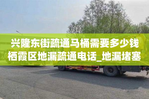 兴隆东街疏通马桶需要多少钱栖霞区地漏疏通电话_地漏堵塞怎么办