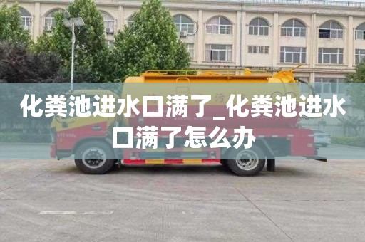 化粪池进水口满了_化粪池进水口满了怎么办