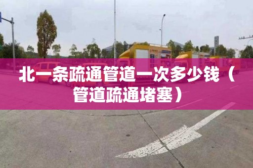 北一条疏通管道一次多少钱（管道疏通堵塞）