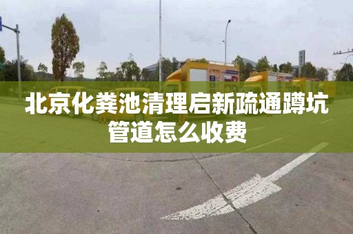 北京化粪池清理启新疏通蹲坑管道怎么收费