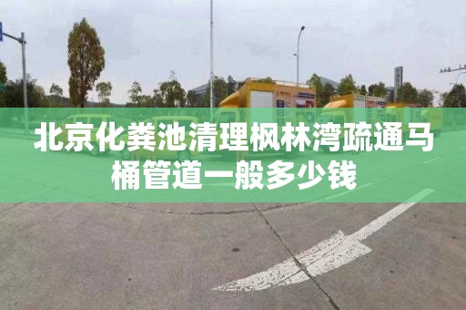 北京化粪池清理枫林湾疏通马桶管道一般多少钱