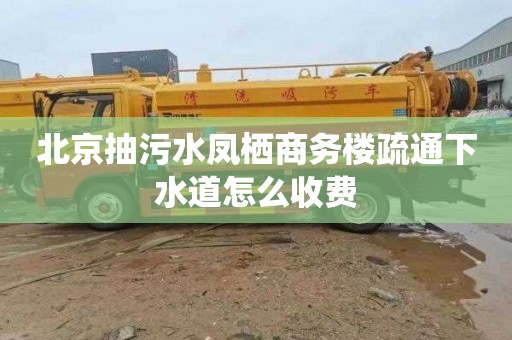 北京抽污水凤栖商务楼疏通下水道怎么收费