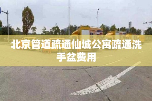 北京管道疏通仙城公寓疏通洗手盆费用