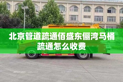 北京管道疏通佰盛东俪湾马桶疏通怎么收费