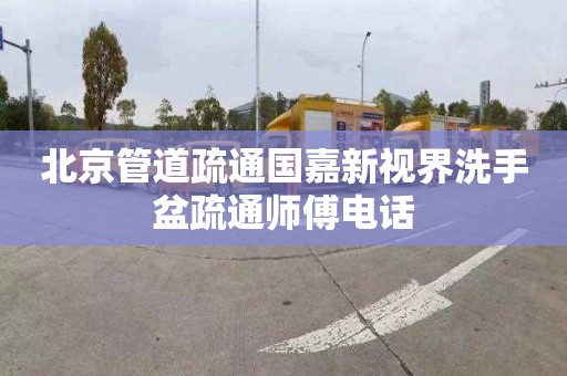 北京管道疏通国嘉新视界洗手盆疏通师傅电话