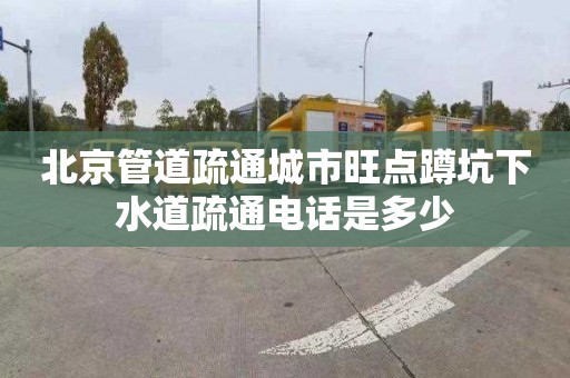 北京管道疏通城市旺点蹲坑下水道疏通电话是多少