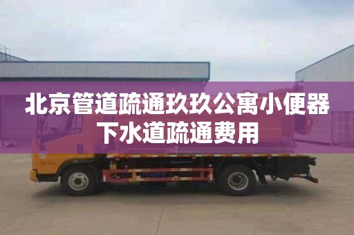 北京管道疏通玖玖公寓小便器下水道疏通费用