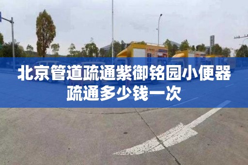 北京管道疏通紫御铭园小便器疏通多少钱一次