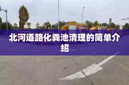 北河道路化粪池清理的简单介绍