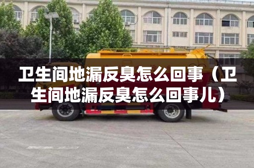 卫生间地漏反臭怎么回事（卫生间地漏反臭怎么回事儿）