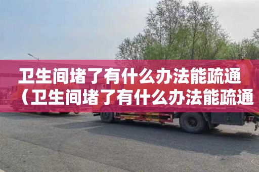 卫生间堵了有什么办法能疏通（卫生间堵了有什么办法能疏通下水道）