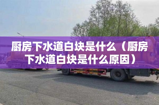 厨房下水道白块是什么（厨房下水道白块是什么原因）