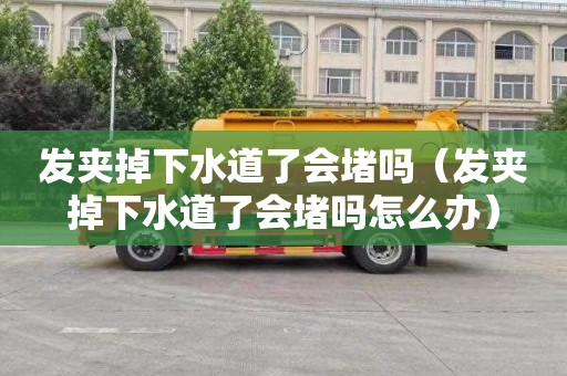 发夹掉下水道了会堵吗（发夹掉下水道了会堵吗怎么办）