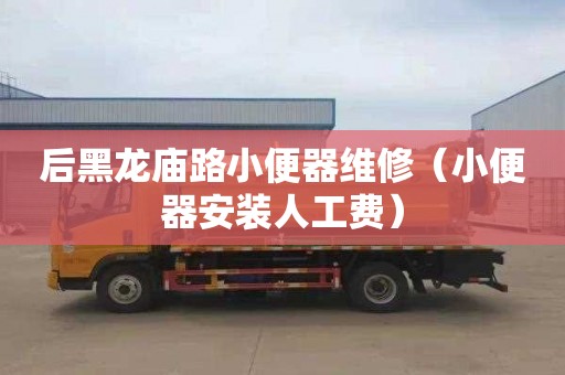 后黑龙庙路小便器维修（小便器安装人工费）