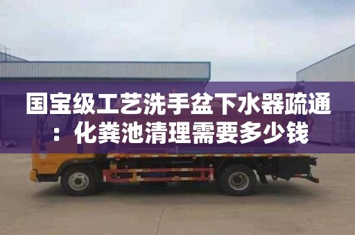 国宝级工艺洗手盆下水器疏通：化粪池清理需要多少钱