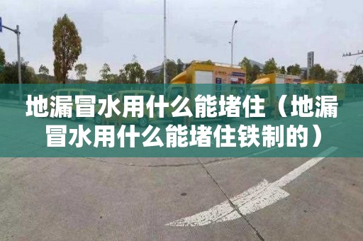 地漏冒水用什么能堵住（地漏冒水用什么能堵住铁制的）