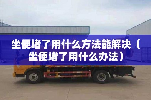 坐便堵了用什么方法能解决（坐便堵了用什么办法）