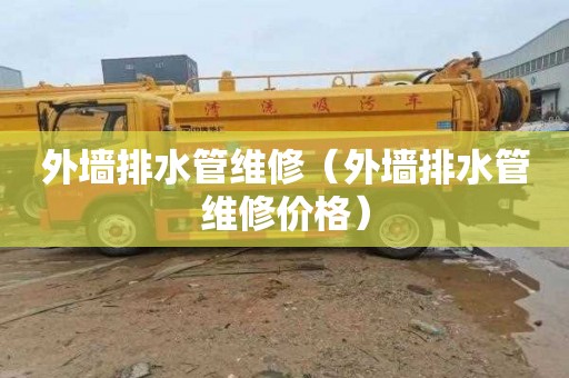 外墙排水管维修（外墙排水管维修价格）