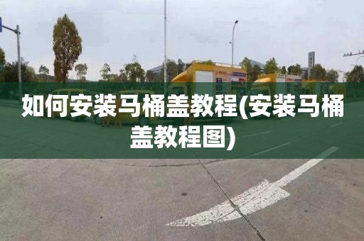 如何安装马桶盖教程(安装马桶盖教程图)