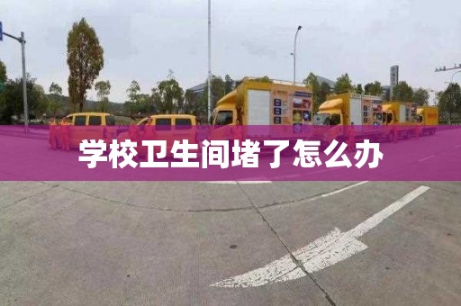 学校卫生间堵了怎么办