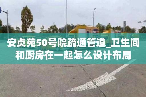 安贞苑50号院疏通管道_卫生间和厨房在一起怎么设计布局