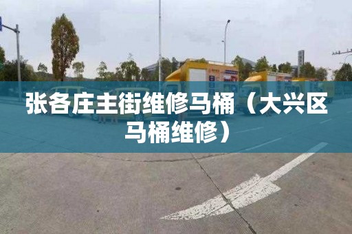 张各庄主街维修马桶（大兴区马桶维修）